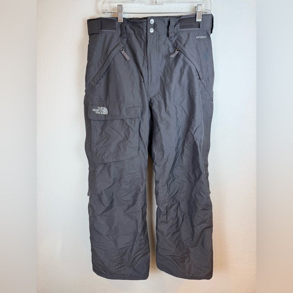 The North Face Men’s Gray HyVent Ski Pants Size Small